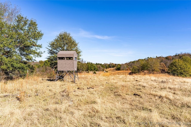 view of landscape with a rural view