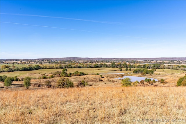 property view of mountains with a rural view