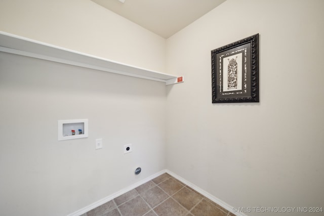 laundry room featuring hookup for an electric dryer and hookup for a washing machine