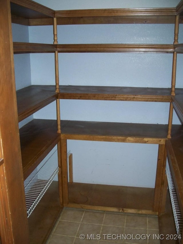 view of pantry