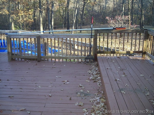 view of deck