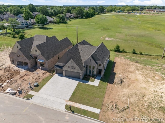 2601 W Twin Oaks St, Broken Arrow, OK 74012 - aerial view of property and surrounding area