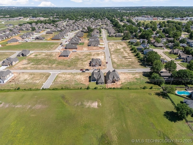 2601 W Twin Oaks St, Broken Arrow, OK 74012 - aerial perspective of suburban area