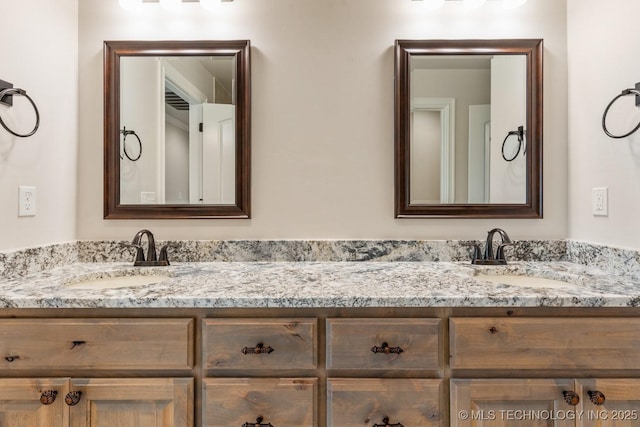 17413 S 52nd E Ave, Bixby, OK 74008 - bathroom with double vanity