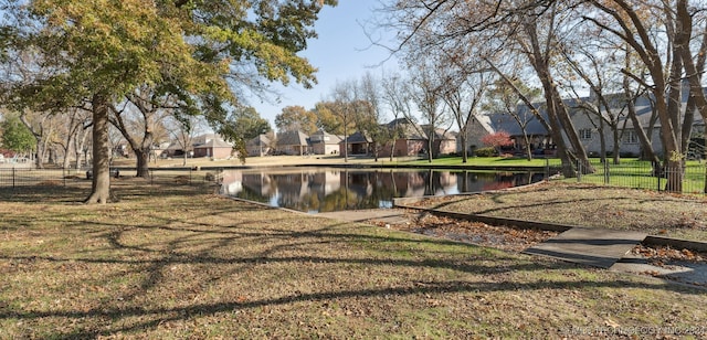 property view of water