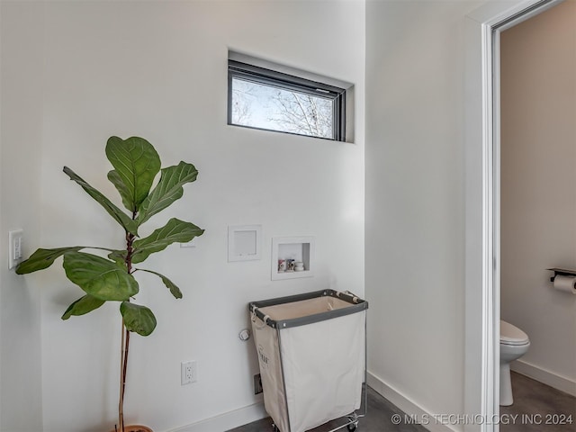 bathroom with toilet