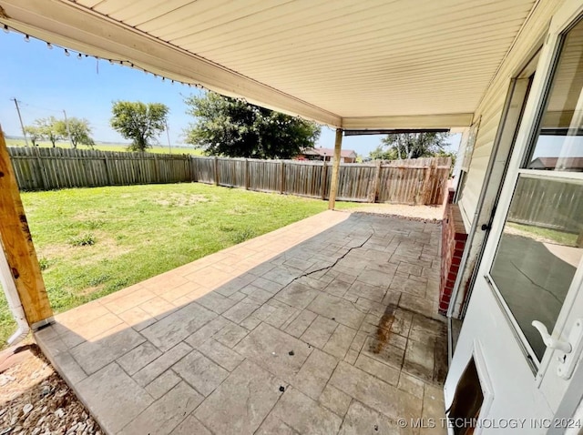 view of patio / terrace