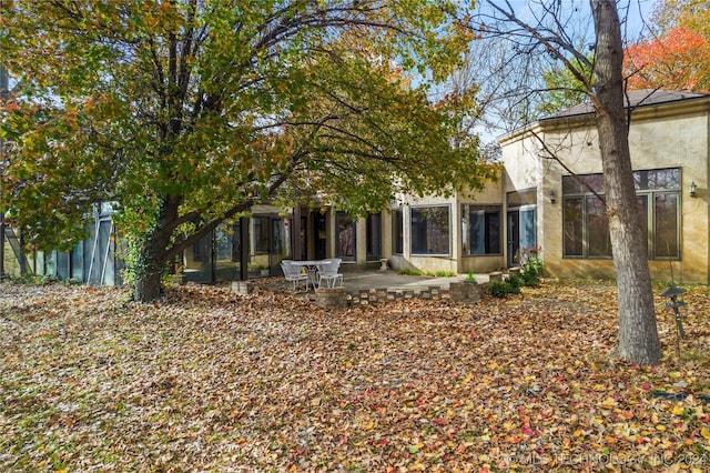 exterior space featuring a patio area