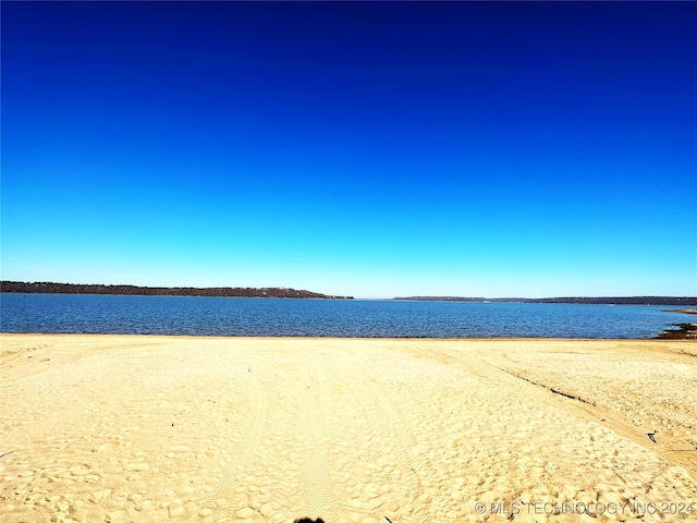 water view with a beach view