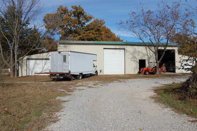 view of outdoor structure