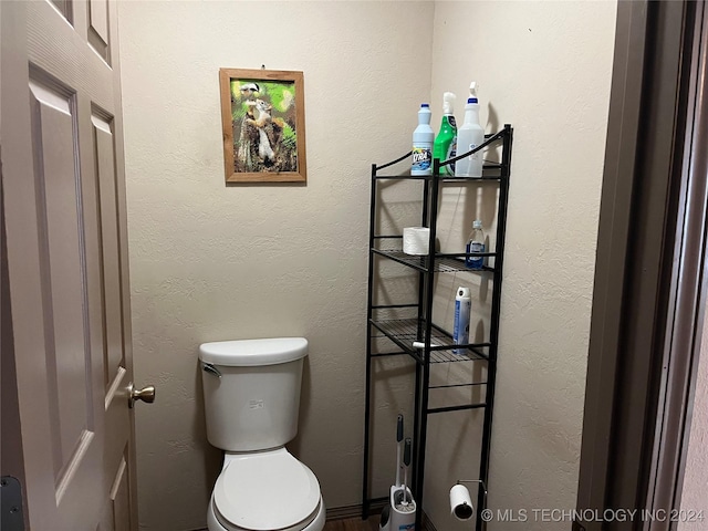 bathroom with toilet