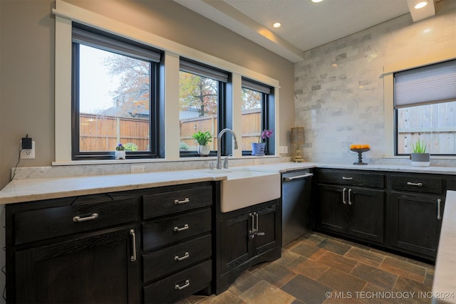 kitchen featuring sink and stainless steel dishwasher