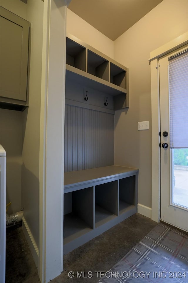 view of mudroom