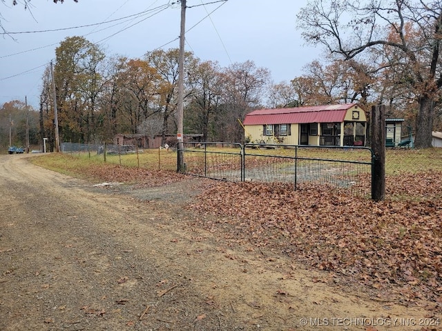 view of yard