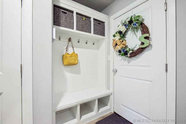 view of mudroom