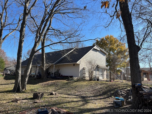 view of property exterior