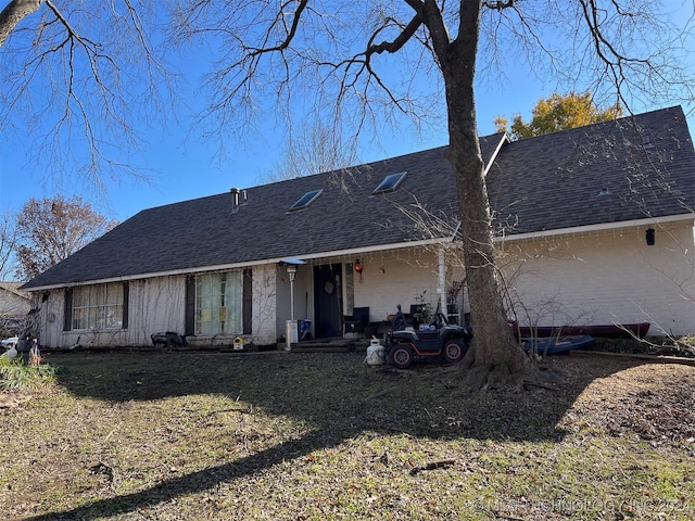 view of back of house