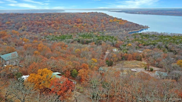 mountain view featuring a water view