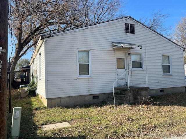 view of rear view of property