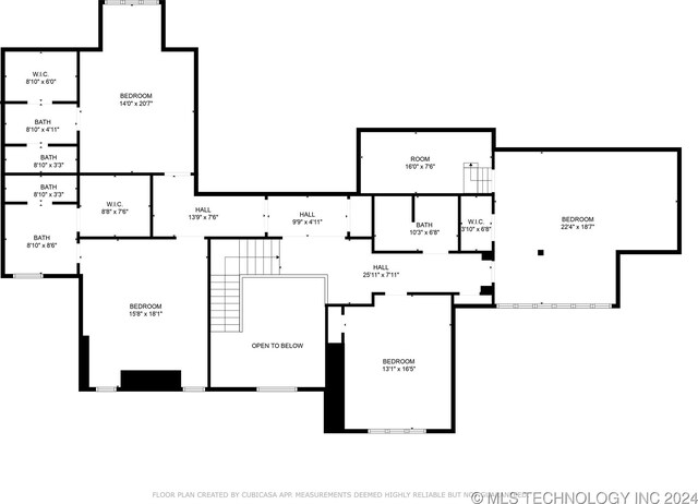 7133 S 425th Rd, Inola, OK 74036 - view of layout