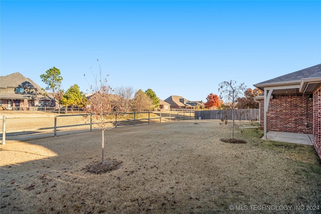 view of yard