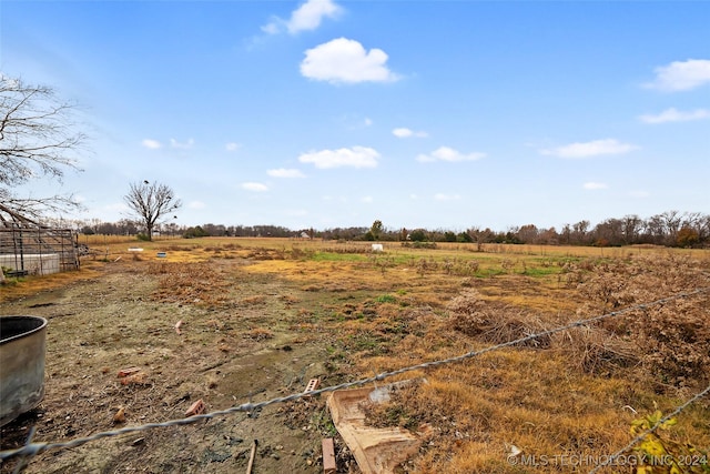 view of nature featuring a rural view