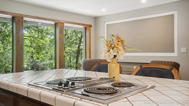 view of dining area