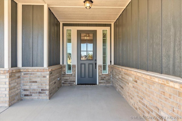 view of entrance to property