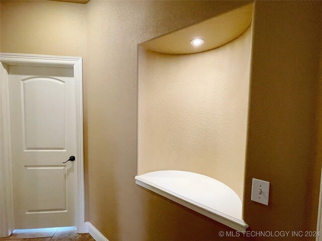 bathroom featuring tile patterned floors