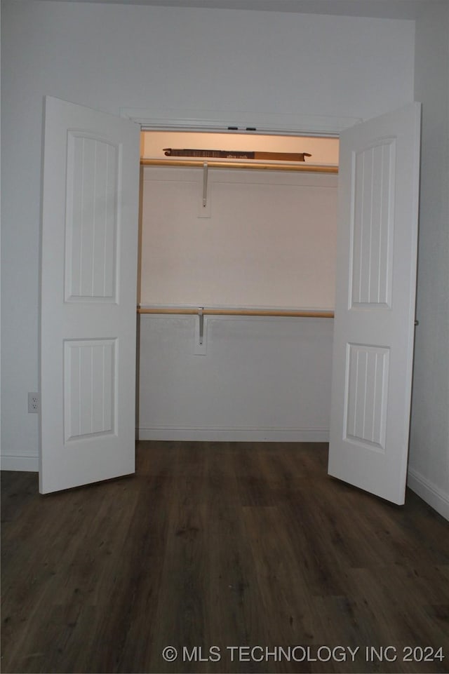 view of closet