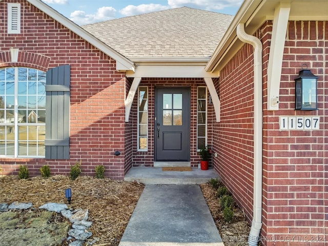 view of property entrance