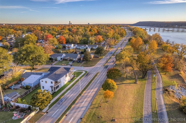 203 E 45th Ct, Tulsa, OK 74105 - view of property location featuring a notable bridge and a large body of water