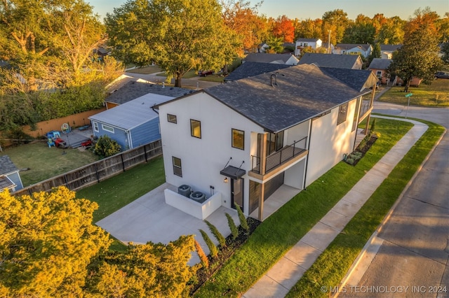 203 E 45th Ct, Tulsa, OK 74105 - bird's eye view