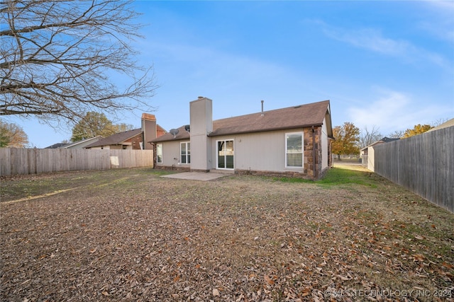 view of rear view of house