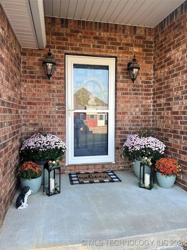 view of entrance to property