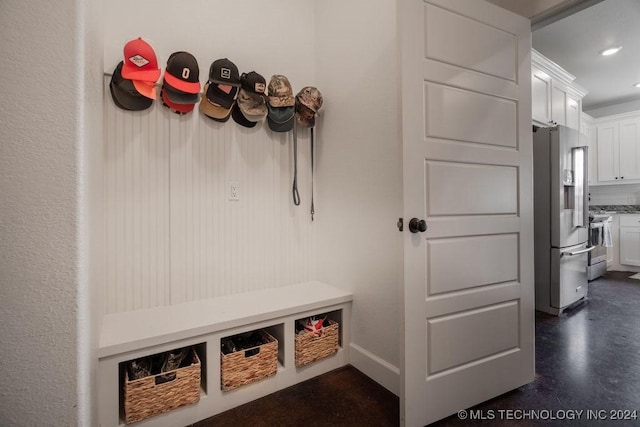 view of mudroom