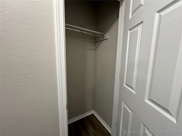 view of closet