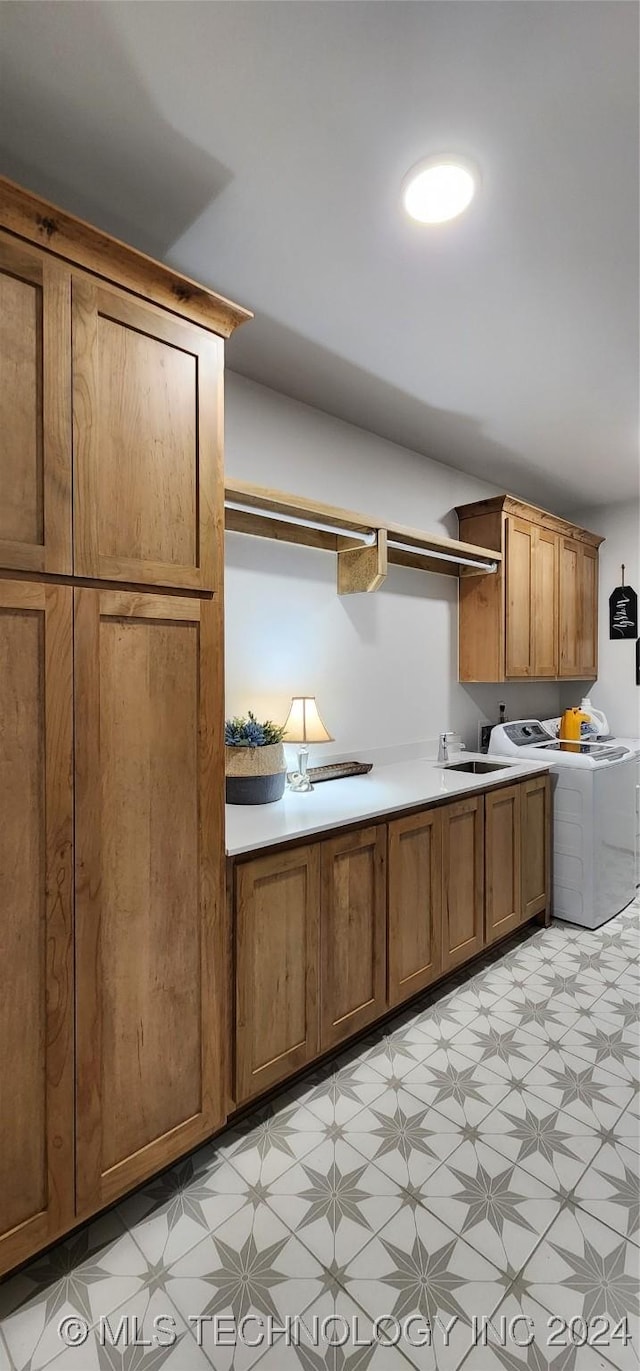 kitchen featuring sink