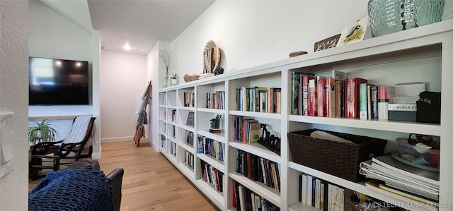 interior space featuring light hardwood / wood-style flooring