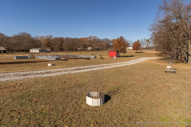 view of yard