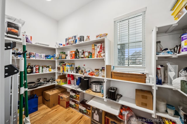 view of pantry