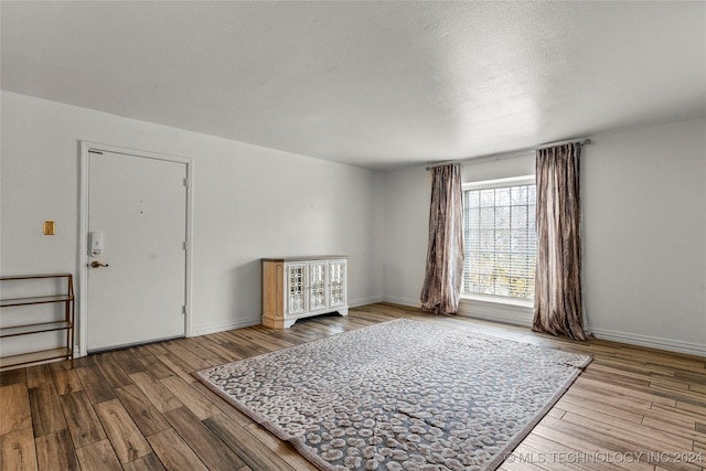 interior space featuring hardwood / wood-style flooring