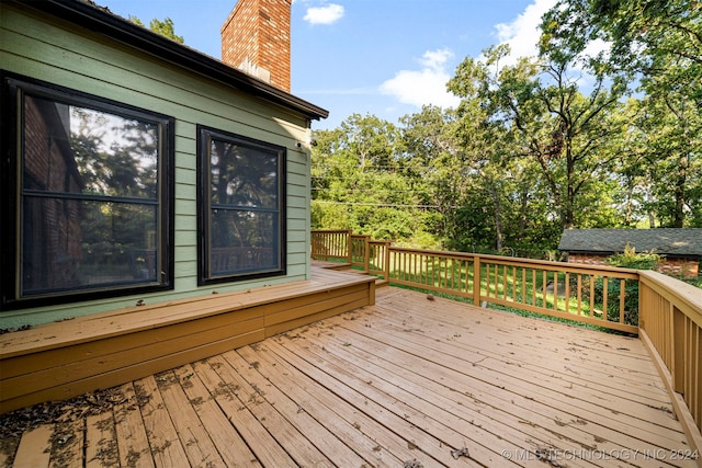 view of deck