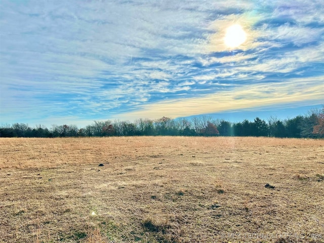 view of nature with a rural view