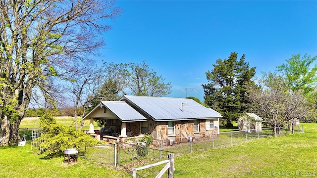 1 W County Road 1260, Stigler, OK 74462 - exterior space featuring fence
