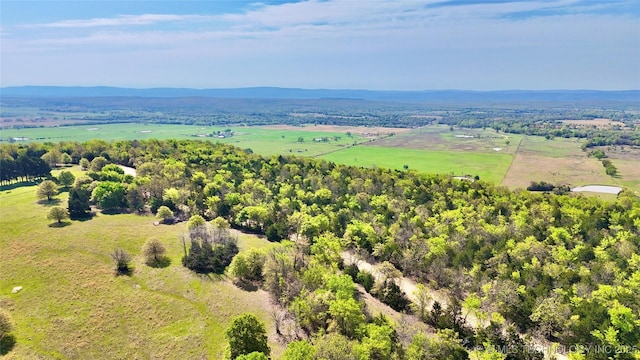 1 W County Road 1260, Stigler, OK 74462 - bird's eye view with a rural view