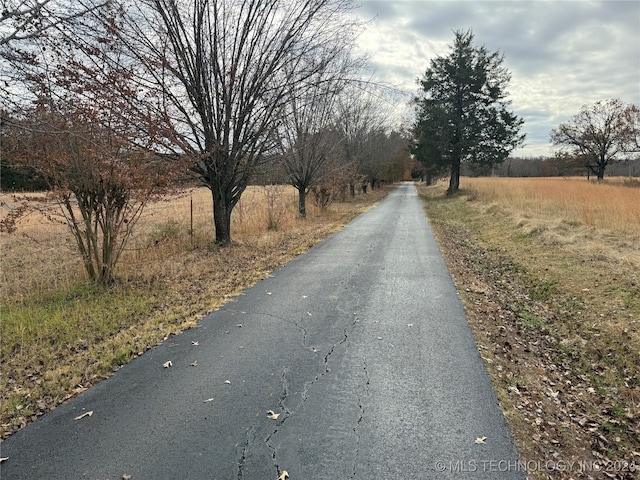 view of road