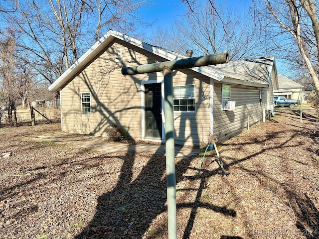 view of side of property