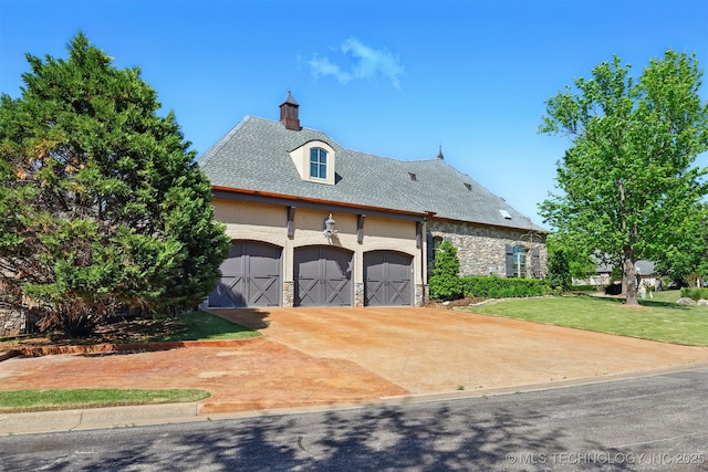 10616 S Forest Ave, Jenks, OK 74037 - garage with driveway