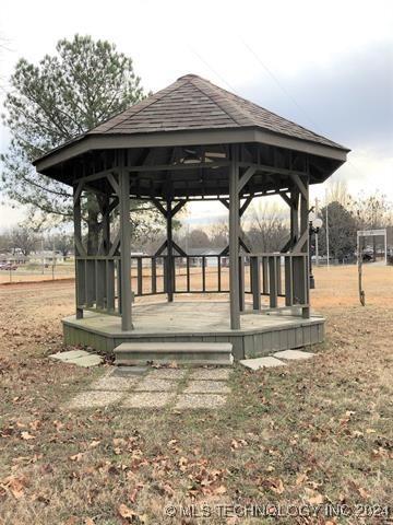 surrounding community with a gazebo